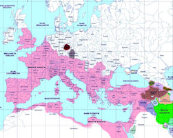 European History Map - 200 AD