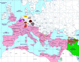 European History Map - 400 AD