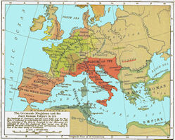 European History Map - 526