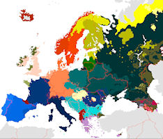 European Language Map