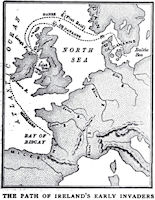 History Map - Ireland Early Invaders