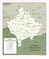 Kosovo Map