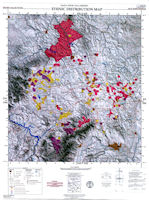 Kosovo Map - Ethnic Groups