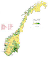 Norway Map 