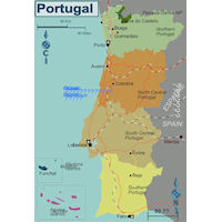 Portugal Map - Regions