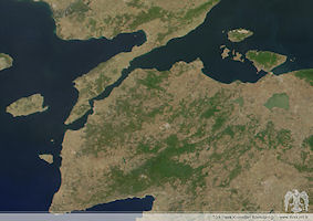 Dardanelles Satellite Image