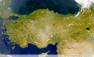 Turkey Satellite Image