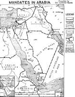 Arabia - 1919 - Proposed League Mandates