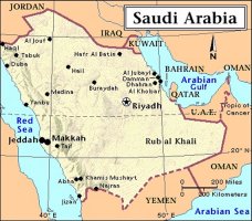 Saudi Arabia Map