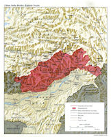 India-China Border Map - Eastern Sector