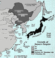 Japanese Empire Map - 1933