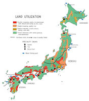 Japann Land Use Map