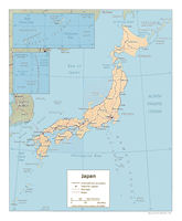 Japan Political Map