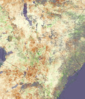 Kenya Drought - MODIS 2004