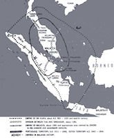 Malaysia History Map - 