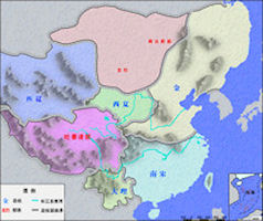 Jin Dynasty Map