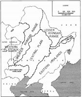 Manchuria  Map