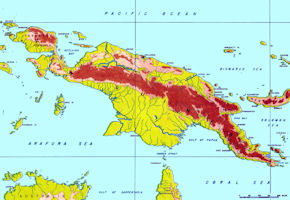 Papua New Guinea Map