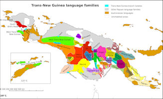 Papua New Guinea Map