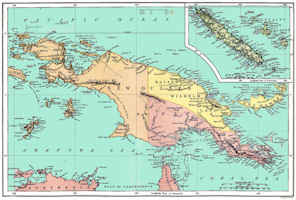 Papua New Guinea Map