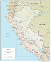 Peru Map - 