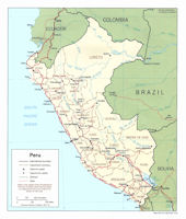 Peru Map - 