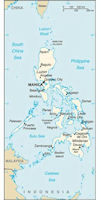 Philippines Outline Map