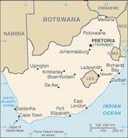 South Africa Map