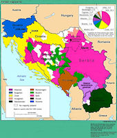 Yugoslavia Ethnic Map