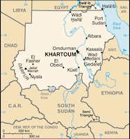 Small Sudan Map