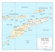 Timor Map