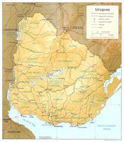 Uruguay Map