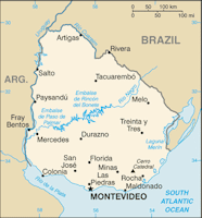 Uruguay Map