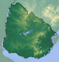 Uruguay Map