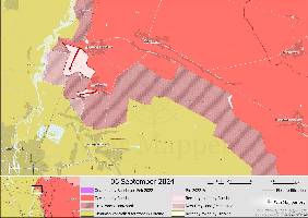 Russian troops have taken positions in the forests west of Syn'kivka as well as the southern edge of the settlement.