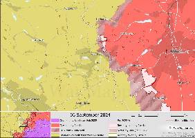 Russia has taken positions along the canal north of Chasiv Yar and also taken ground southwest of Bakhmut.