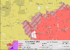 Russian forces have made minor gains in Hrodivka and in the vicinity of Novohridivka, southeast of Pokrovsk.