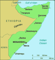 Somalia Map - 