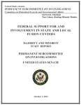 Federal Support for and Involvement in State and Local Fusion Centers - Cover