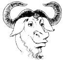  [image of the head
		  of a GNU] 