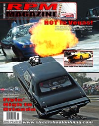 Orlando Speed World Dragway Cover Shot RPM Magazine