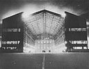 LTA Steel Hangar, Built by the 80th Seabees, at Carlson Field, Trinidad