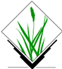 The logo of GRASS GIS.