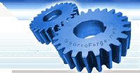 Sourceforge logo.