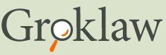 Groklaw logo.