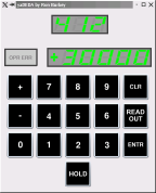 DEDA displaying results of self-test