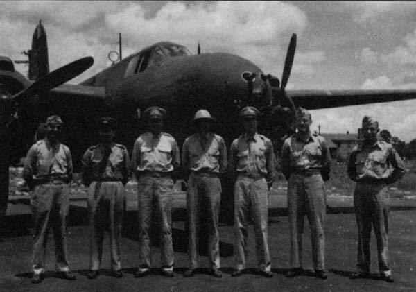 Night fighter training officers