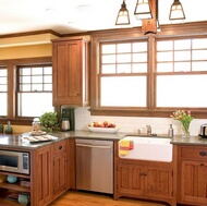 Traditional Light Wood Kitchen