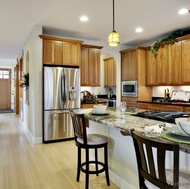 Traditional Light Wood Kitchen