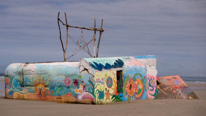 Attrape-rêve en baie d'Audierne, juil. 2010